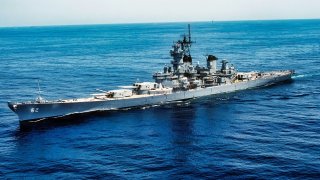 USS New Jersey Navy Battleship Iowa-Class